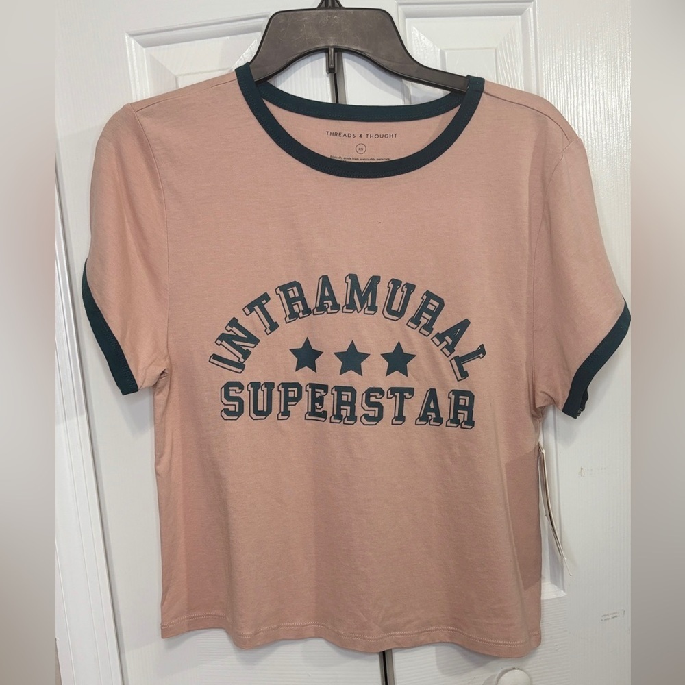 Threads 4 Thought 🌱 | Intramural Superstar Tee Size XS 💕 | New With Tags 🏷️ - Picture 3 of 7